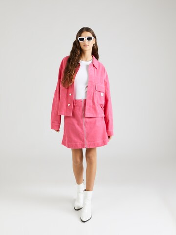 MADS NORGAARD COPENHAGEN Jacke in Pink