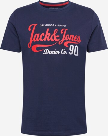 JACK & JONES Shirt 'MOON' in Blau: front