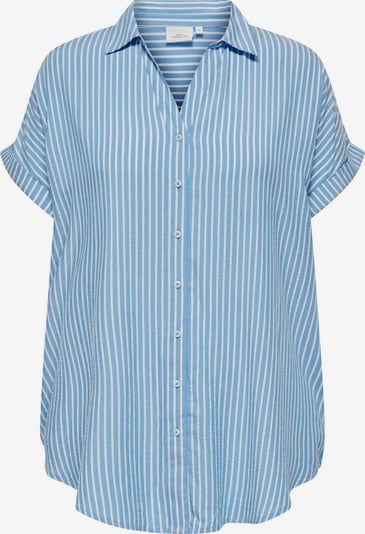 ONLY Carmakoma Pusero 'CARPENNA' koossa XXXL värissä sininen denim / valkoinen, Tuotenäkymä