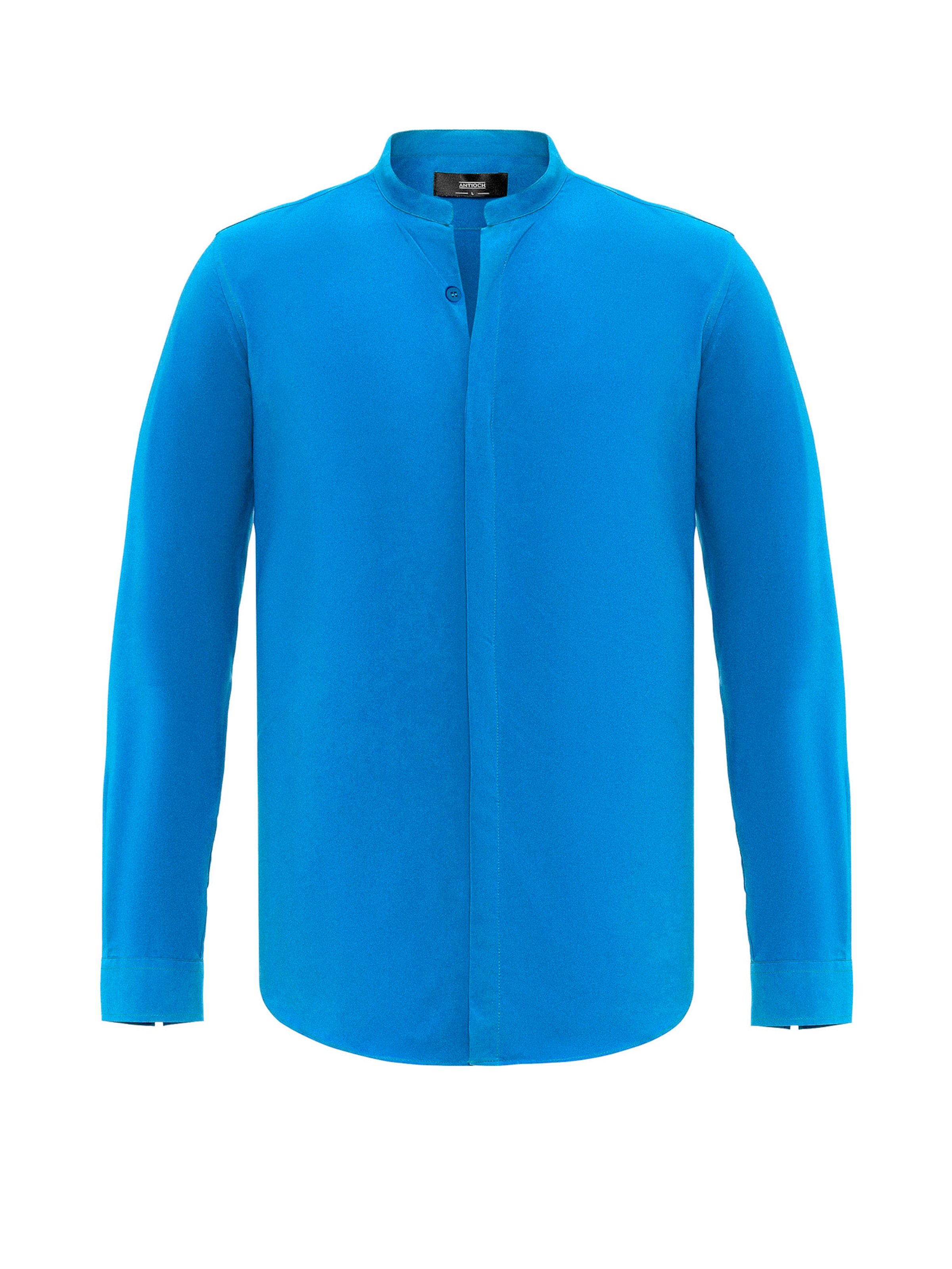 Antioch Средняя посадка Рубашка в Синий: спереди