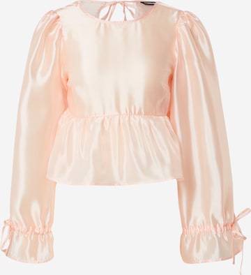 Fashion Union Shirt 'BUNNY' in Roze: voorkant