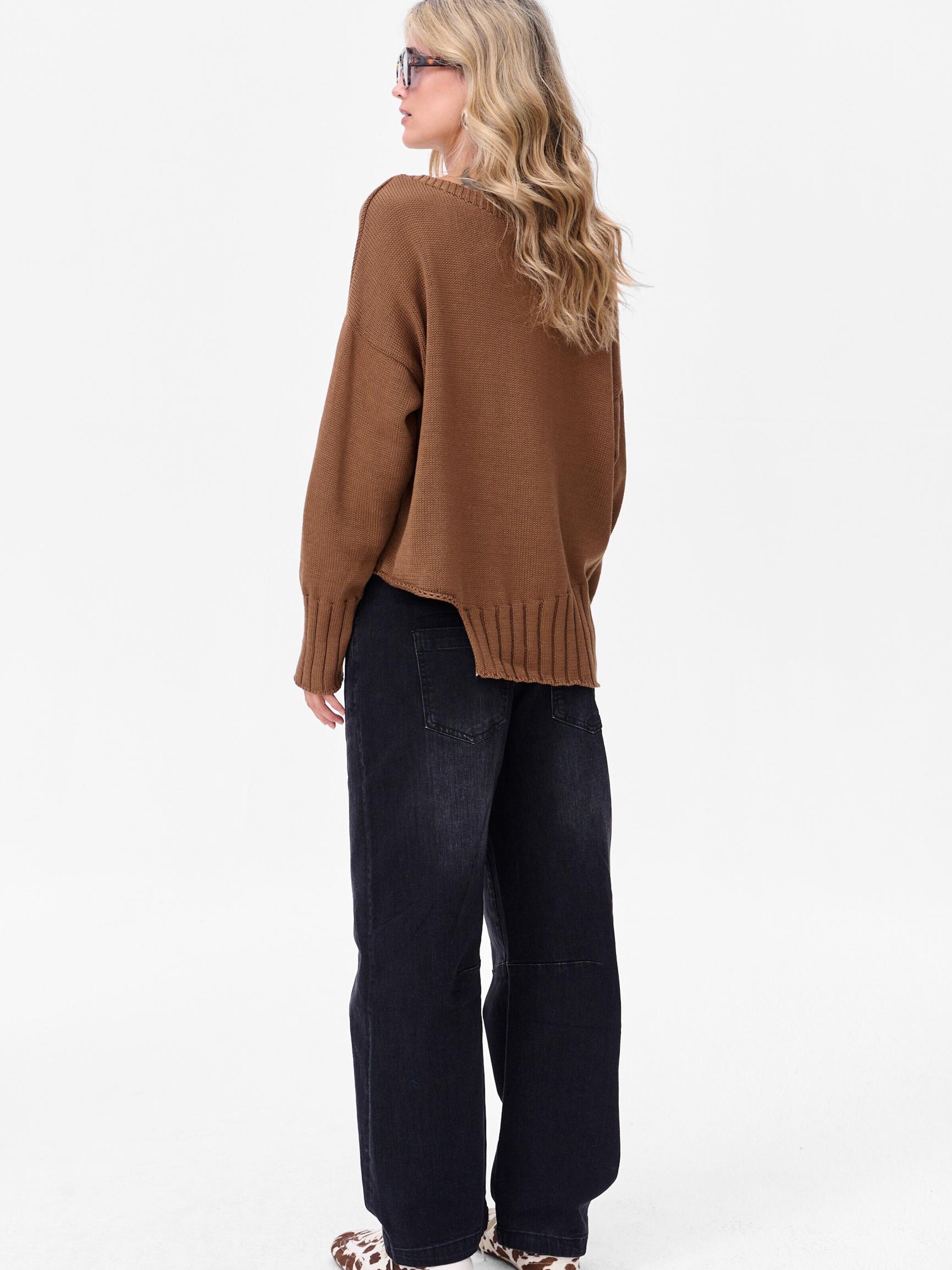 Blue Shadow Pullover‌‌‌‌‌ in Braun