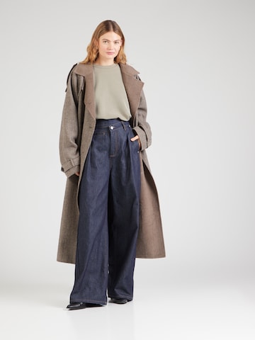 SELECTED FEMME Sweatshirt 'SLFTenny' in Green