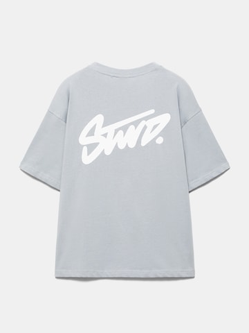 Maglietta 'STWD' di Pull&Bear in blu