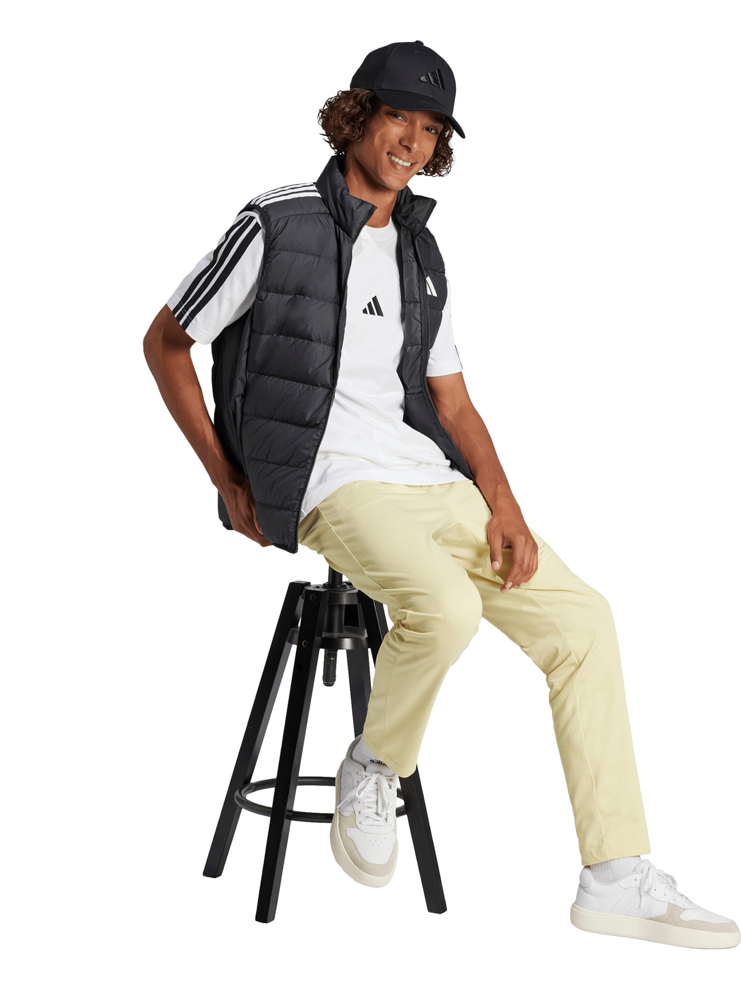 ADIDAS SPORTSWEAR Performance Shirt 'Essentials' in White