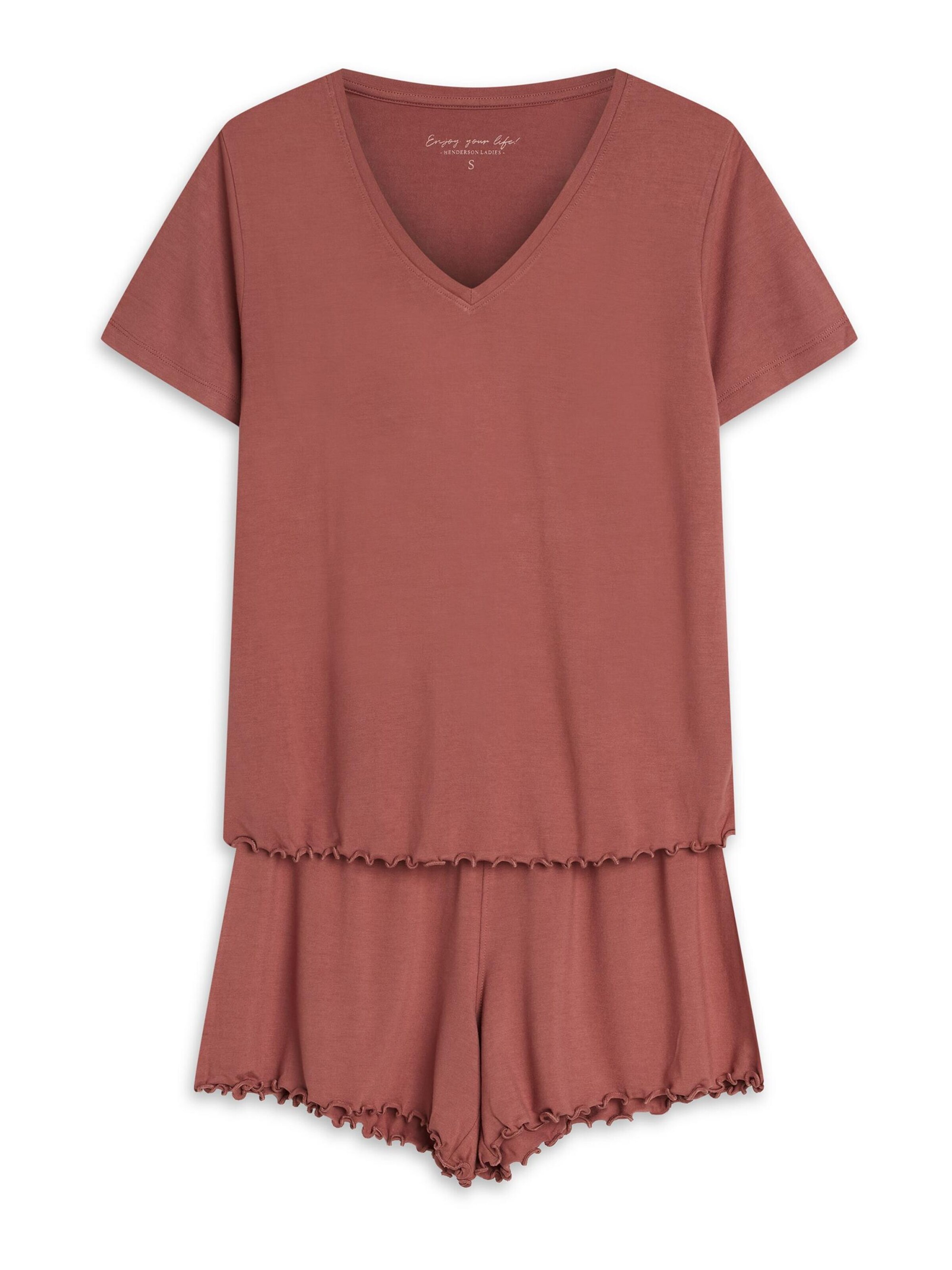 Henderson Pyjama‌‌‌‌ in Lila: Vorderseite