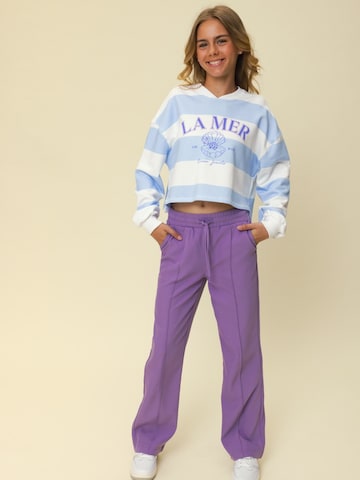 Looxs Revolution Loose fit Pants in Purple: front