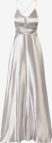 APART Evening Dress in Silver: front