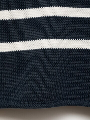 MANGO TEEN Sweater 'Zigzag' in Blue