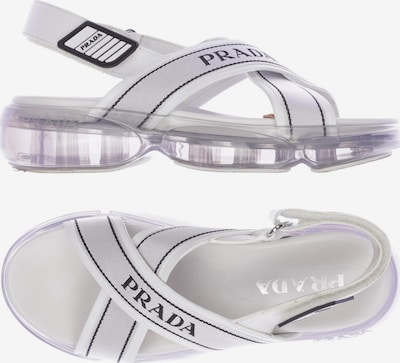 PRADA Sandals & High-Heeled Sandals in 39 in White, Item view