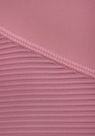 LASCANA ACTIVE - Skinny Calças de desporto em rosa