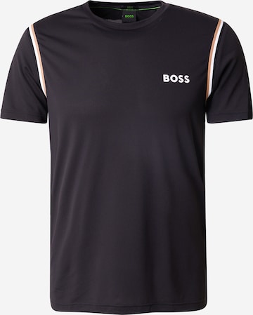 BOSS - Camisa funcionais 'TOC' em preto: frente