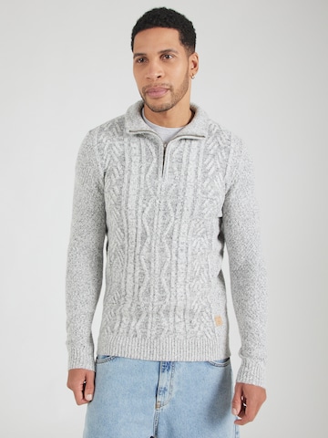 Key Largo Sweater 'DIGNITY' in Grey: front