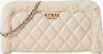 GUESS Schoudertas 'Christi' in Beige: voorkant