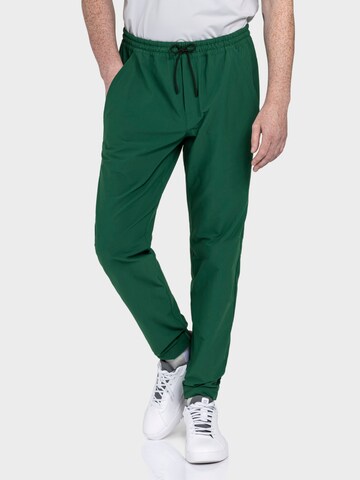 Effilé Pantalon outdoor 'Vienna' Schöffel en vert : devant