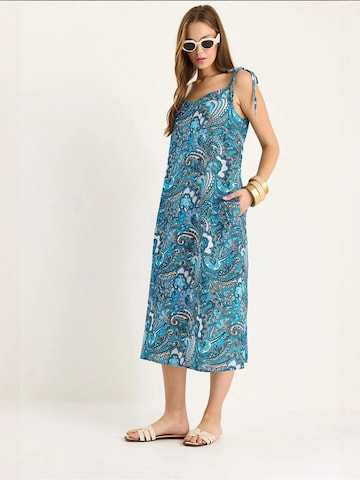 Bianco Lucci - Vestido de verão em azul