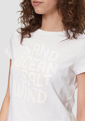 T-shirt QS en blanc