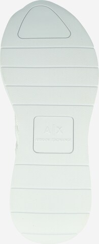 ARMANI EXCHANGE Ниски маратонки в бяло