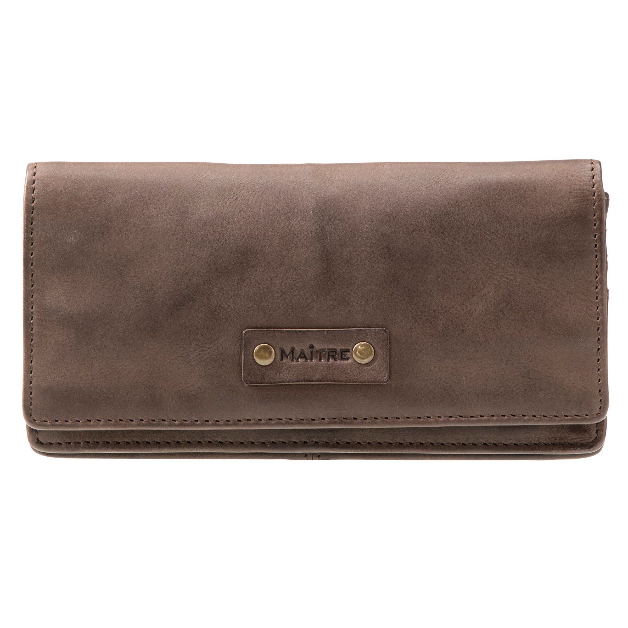 Maître Wallet 'Steinbach Immine' in Brown: front