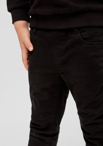 Tapered Jeans di s.Oliver in nero