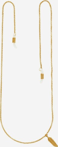 Gemshine Necklace in Gold: front