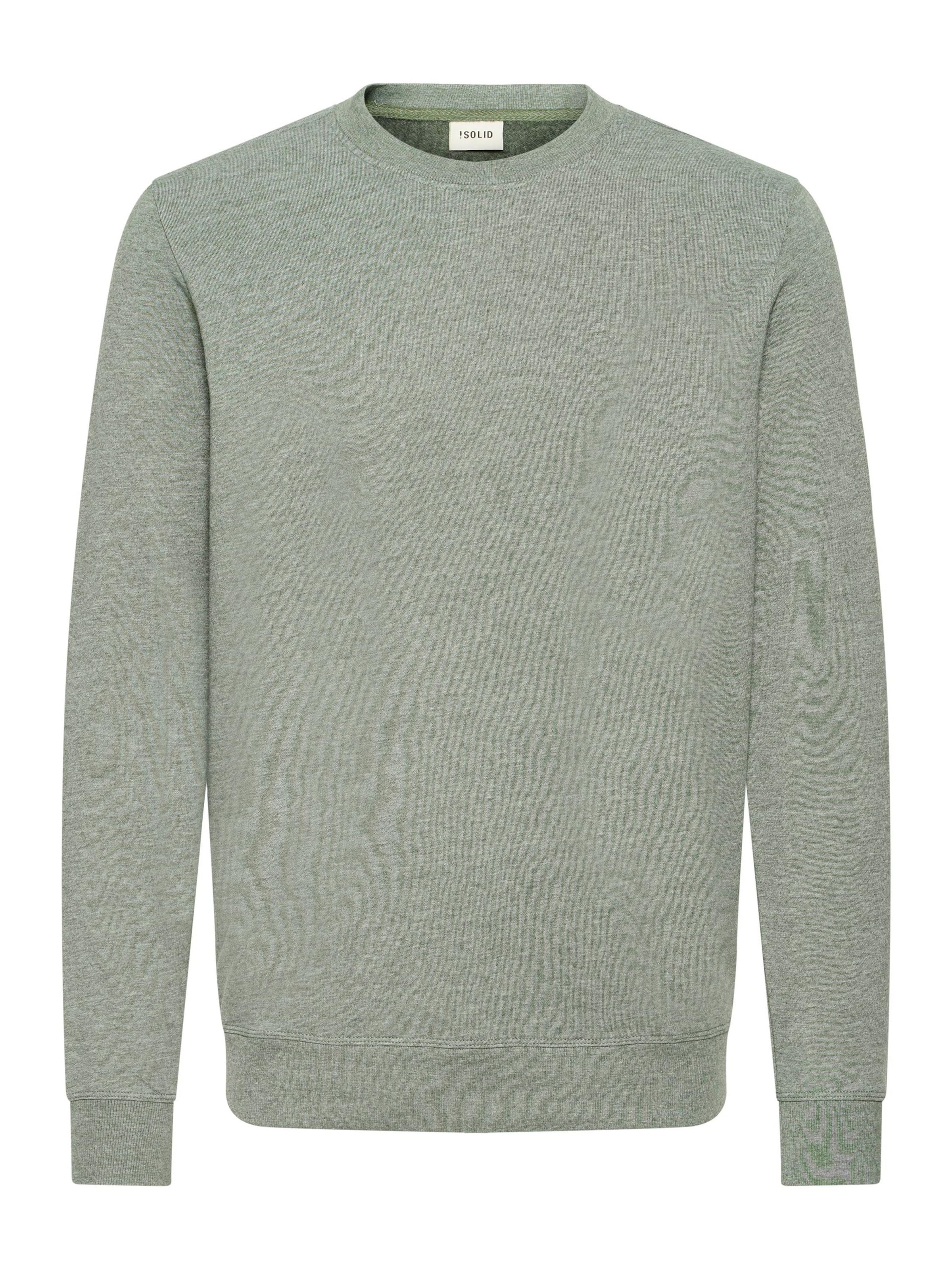 !Solid Trui ' SDSIMSA ' in Groen: voorkant