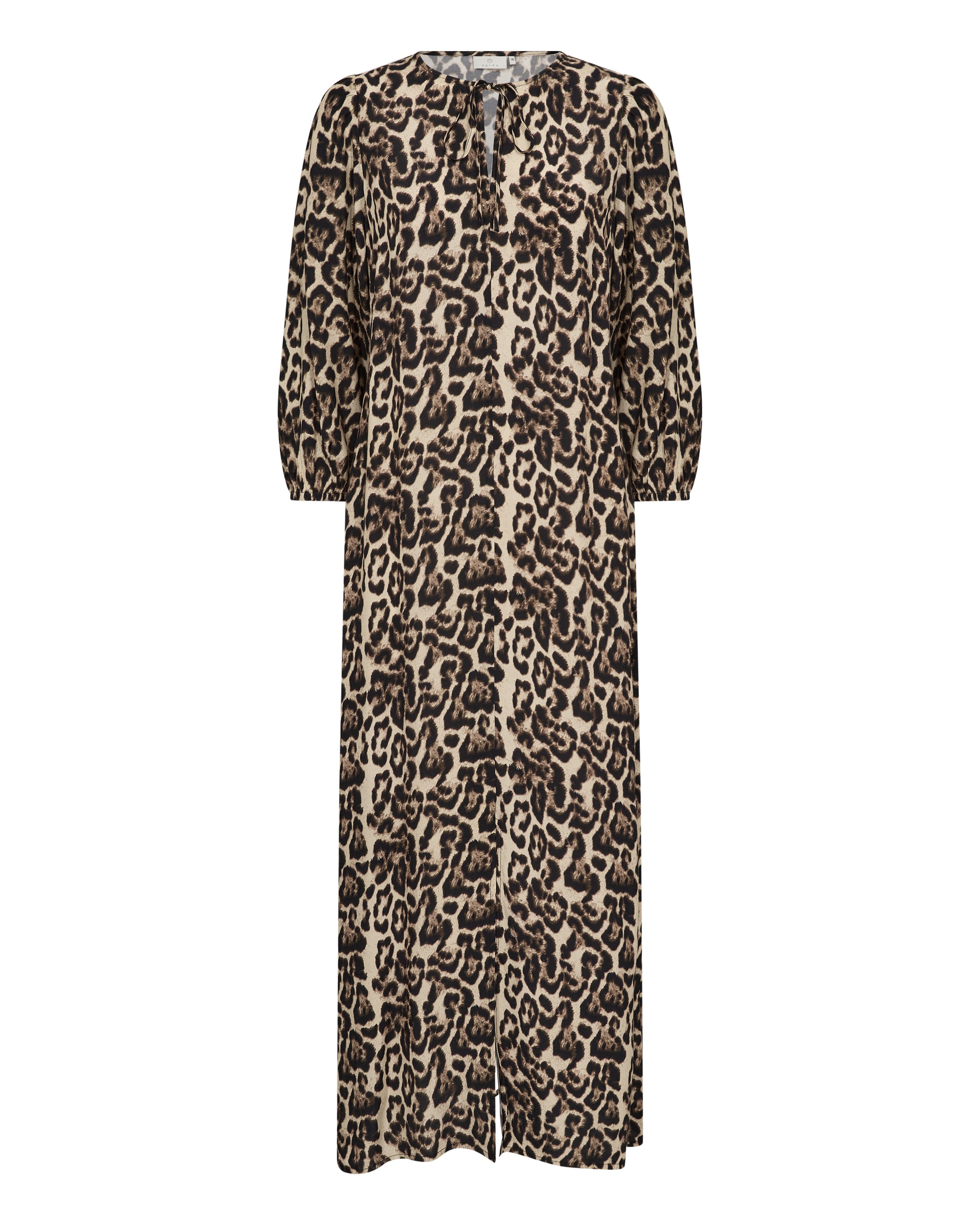 Kaffe Kleid in Mischfarben: Vorderseite