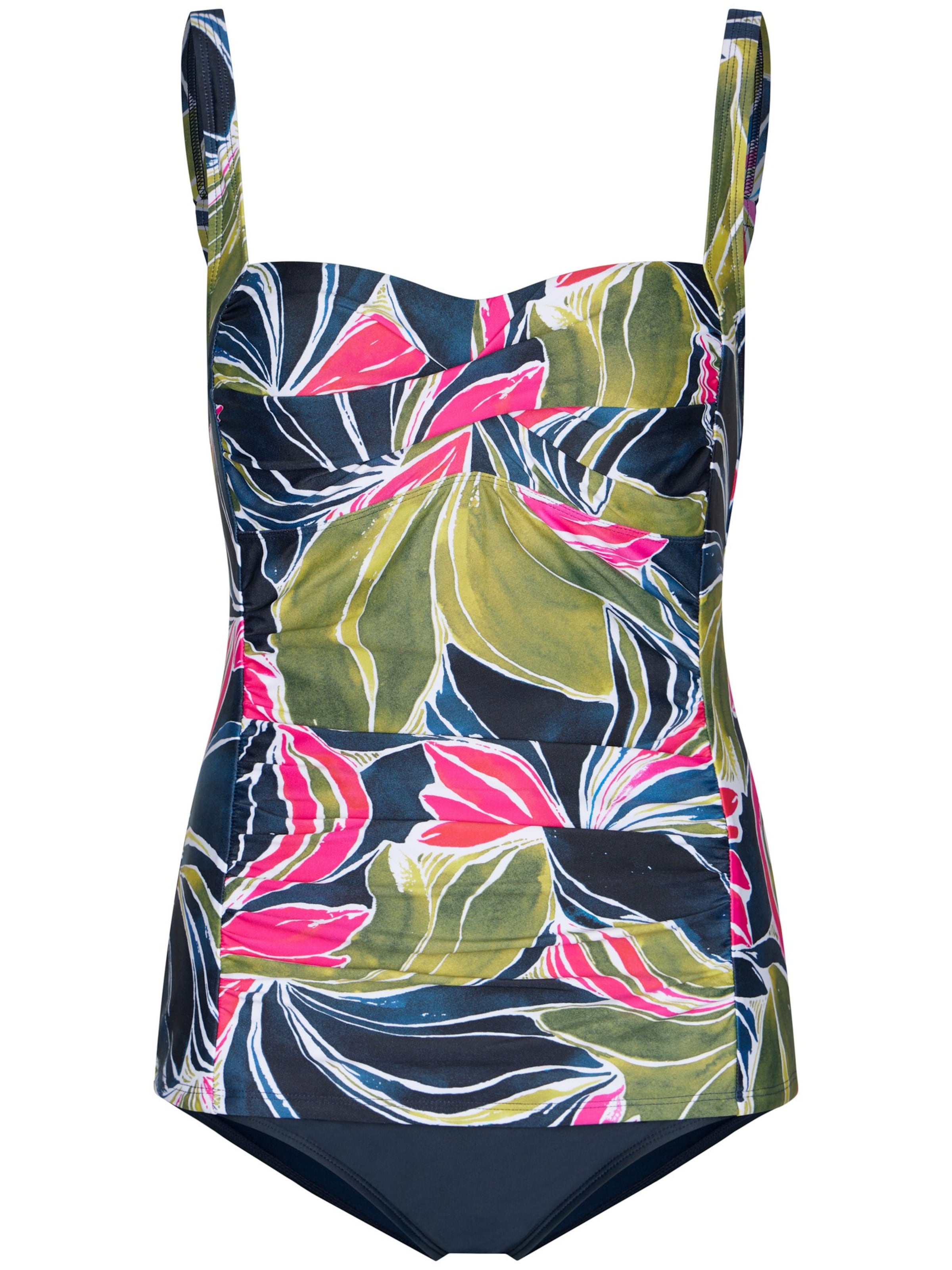 Classique Tankini Pastunette en bleu : devant