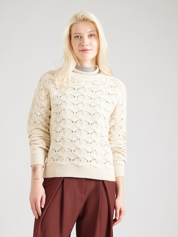 VERO MODA Pulóver 'VMINDIGO' - fehér: elől