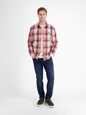 LERROS Regular fit Button Up Shirt in Red
