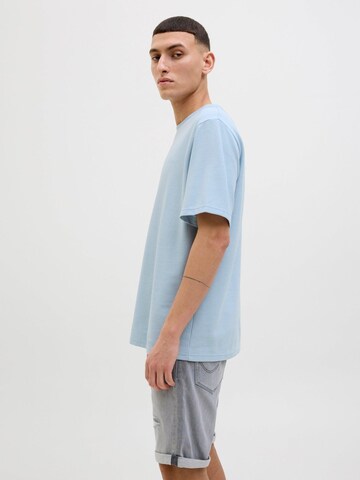 JACK & JONES Shirt 'JCOPACER STRUCTURE TEE' in Blauw