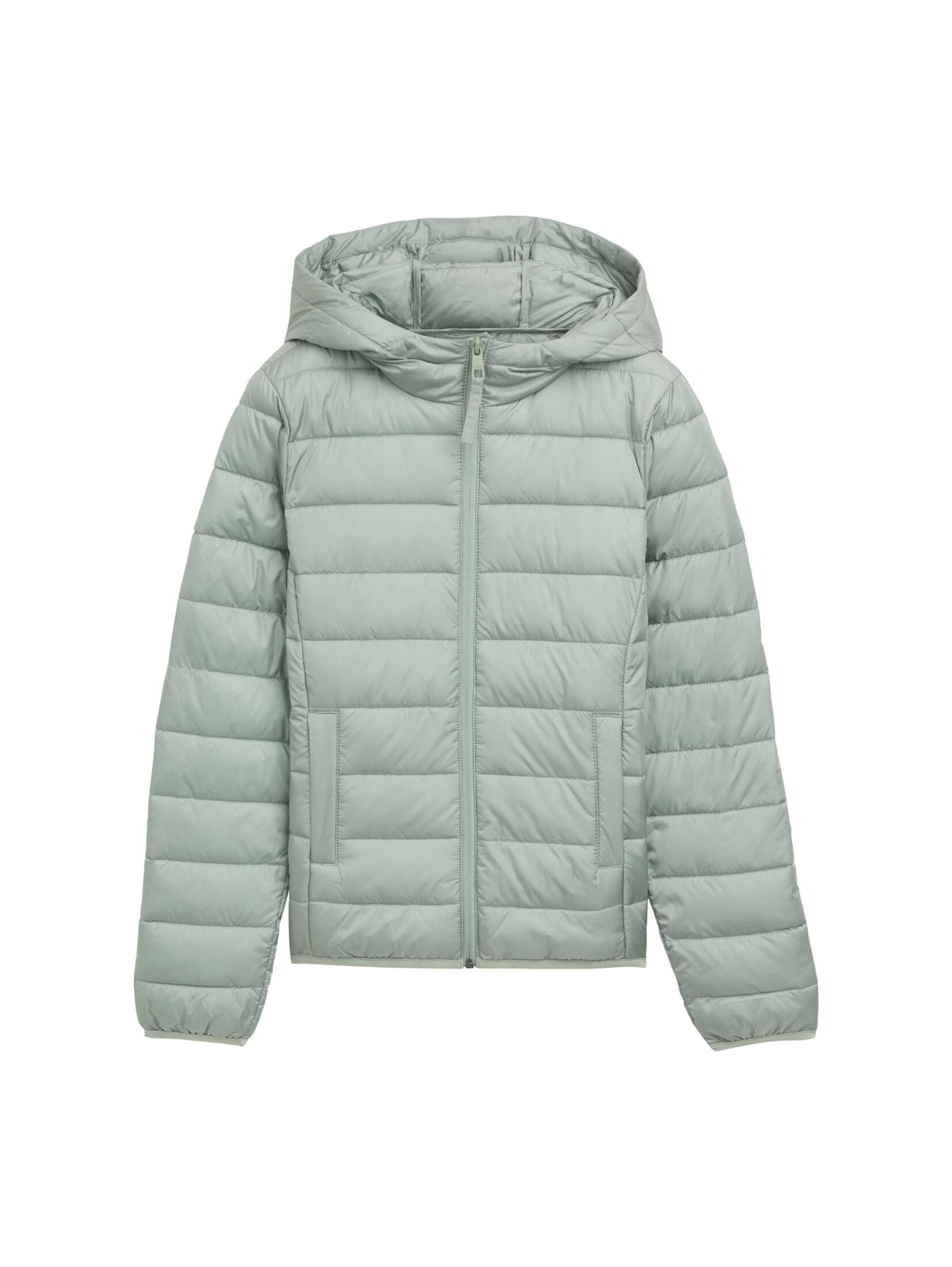 TOM TAILOR DENIM Jacke in Grün: Vorderseite