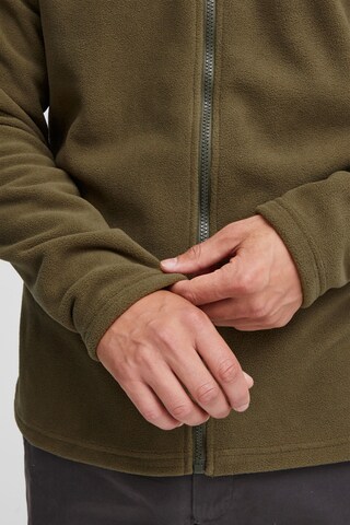 INDICODE JEANS Fleece Jacket 'Idmandu' in Green