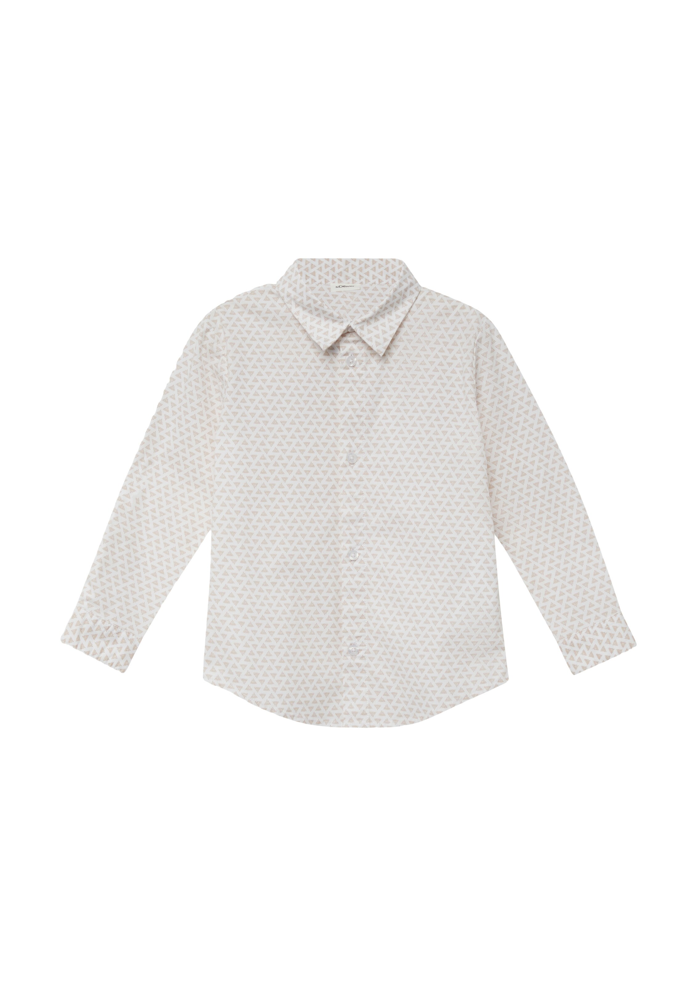 s.Oliver Regular fit Overhemd in Wit: voorkant