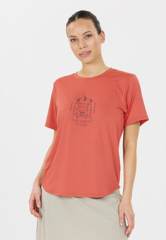 Whistler Shirt 'Tergo' in Rood: voorkant