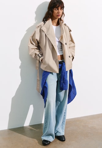 Pull&Bear Преходно палто в бежово