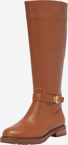 Bottes Lauren Ralph Lauren en marron : devant