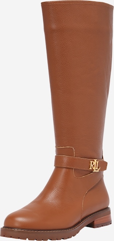 Lauren Ralph Lauren - Botas en marrón: frente