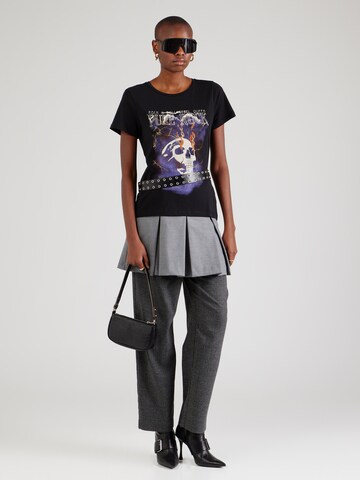 Noisy may T-Shirt 'NELLY NATE' in Schwarz