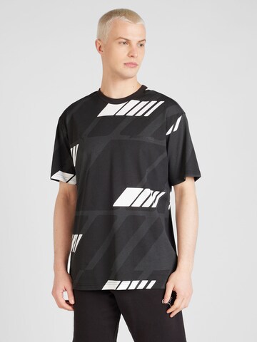 PUMA Shirt 'AMG Statement' in Zwart: voorkant