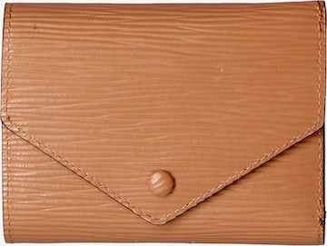 Portamonete di Gave Lux in marrone: frontale