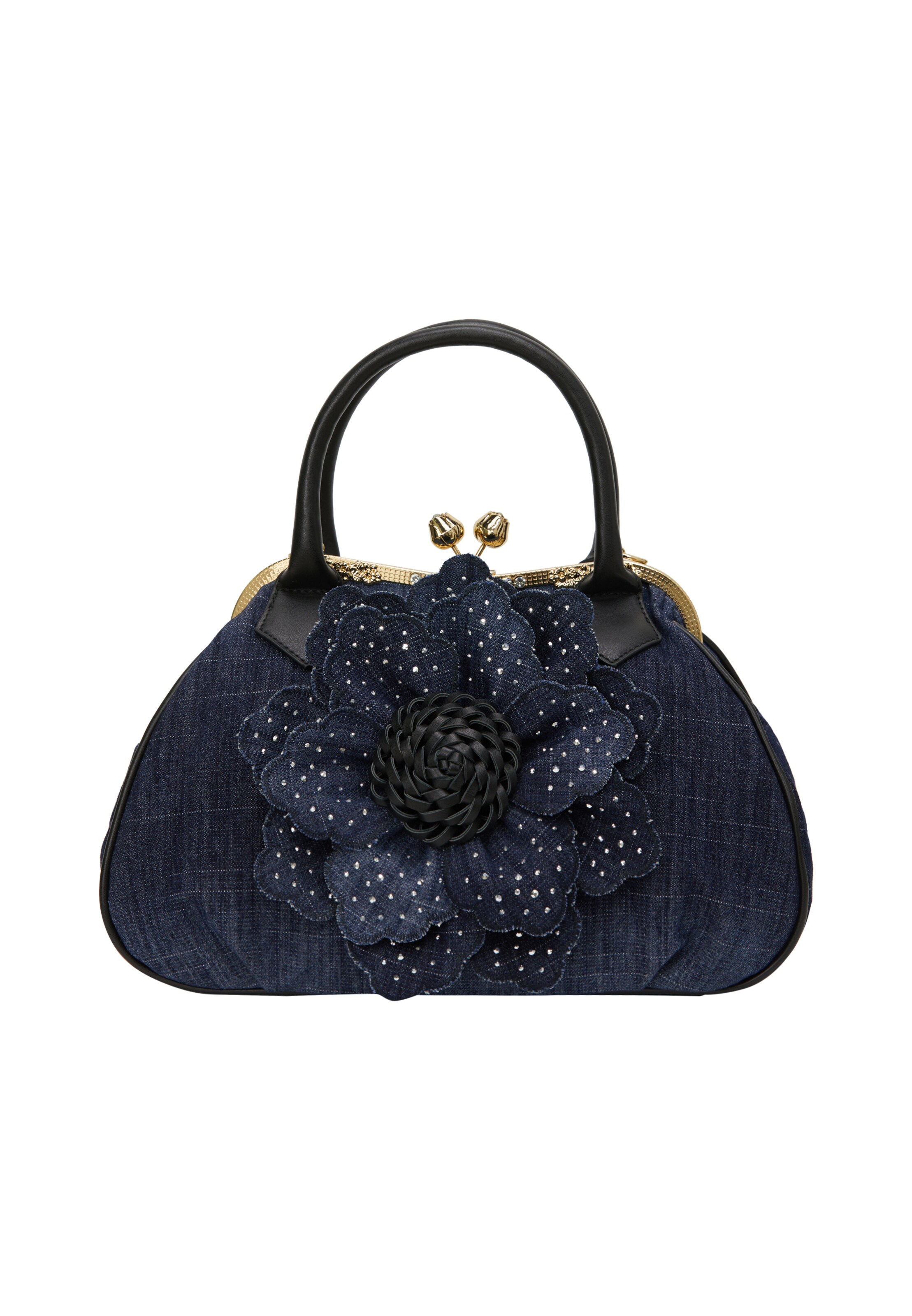 Clutch de la Gaya pe albastru: față