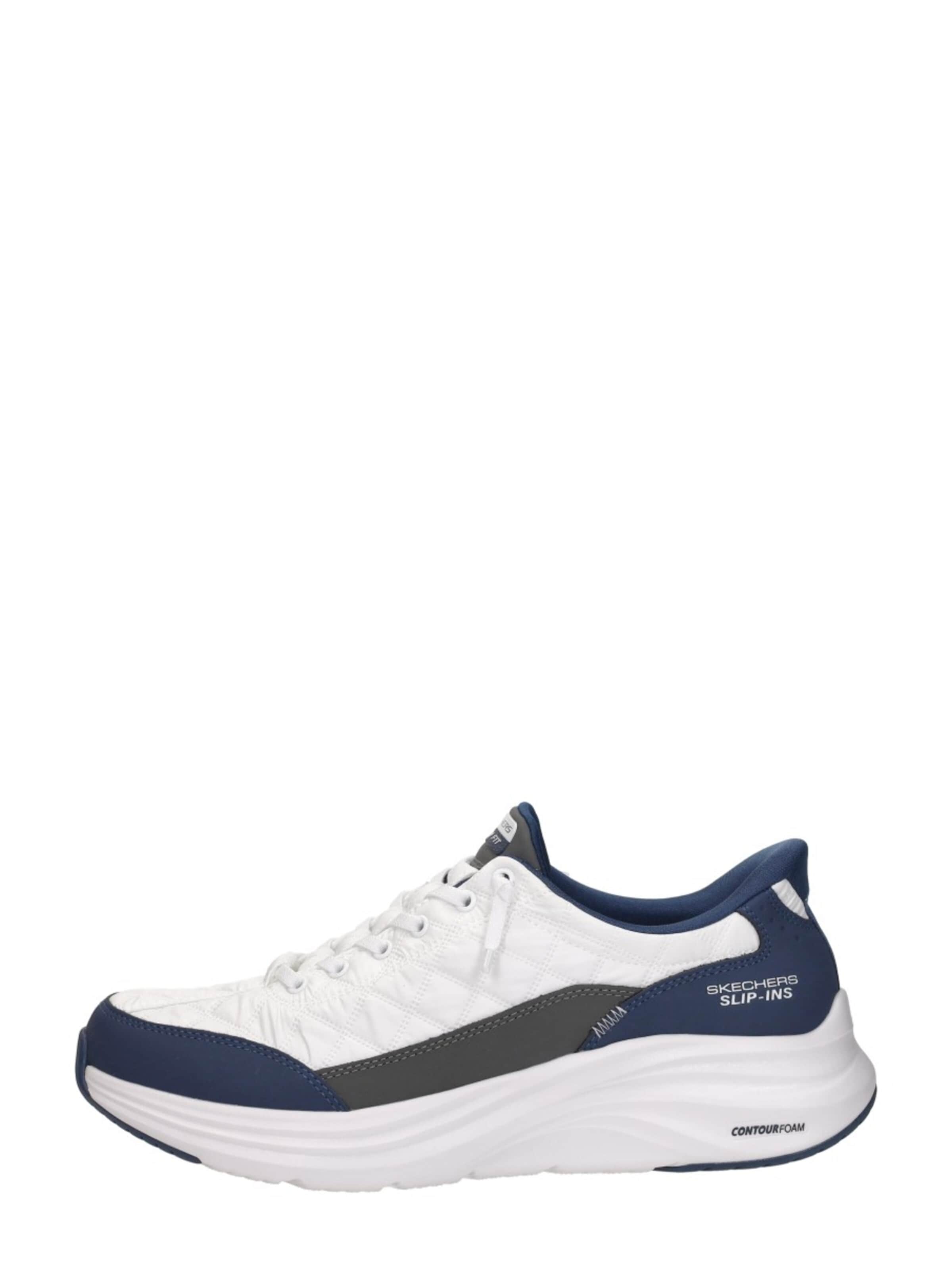 SKECHERS Sneakers laag 'Slip-Ins: Contour Foam Cozy Fit' in Wit: voorkant
