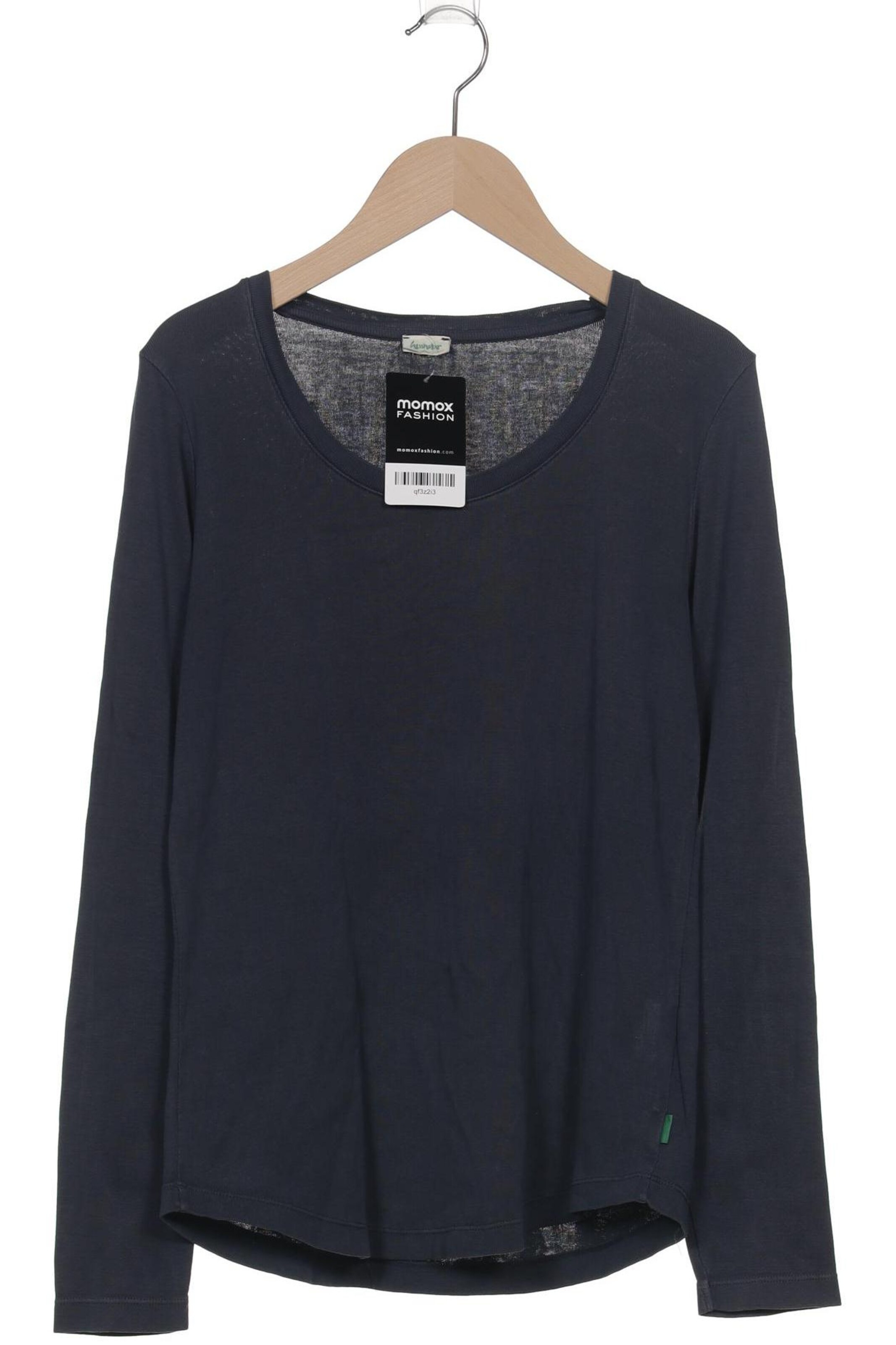 hessnatur Top & Shirt in S in Blue: front