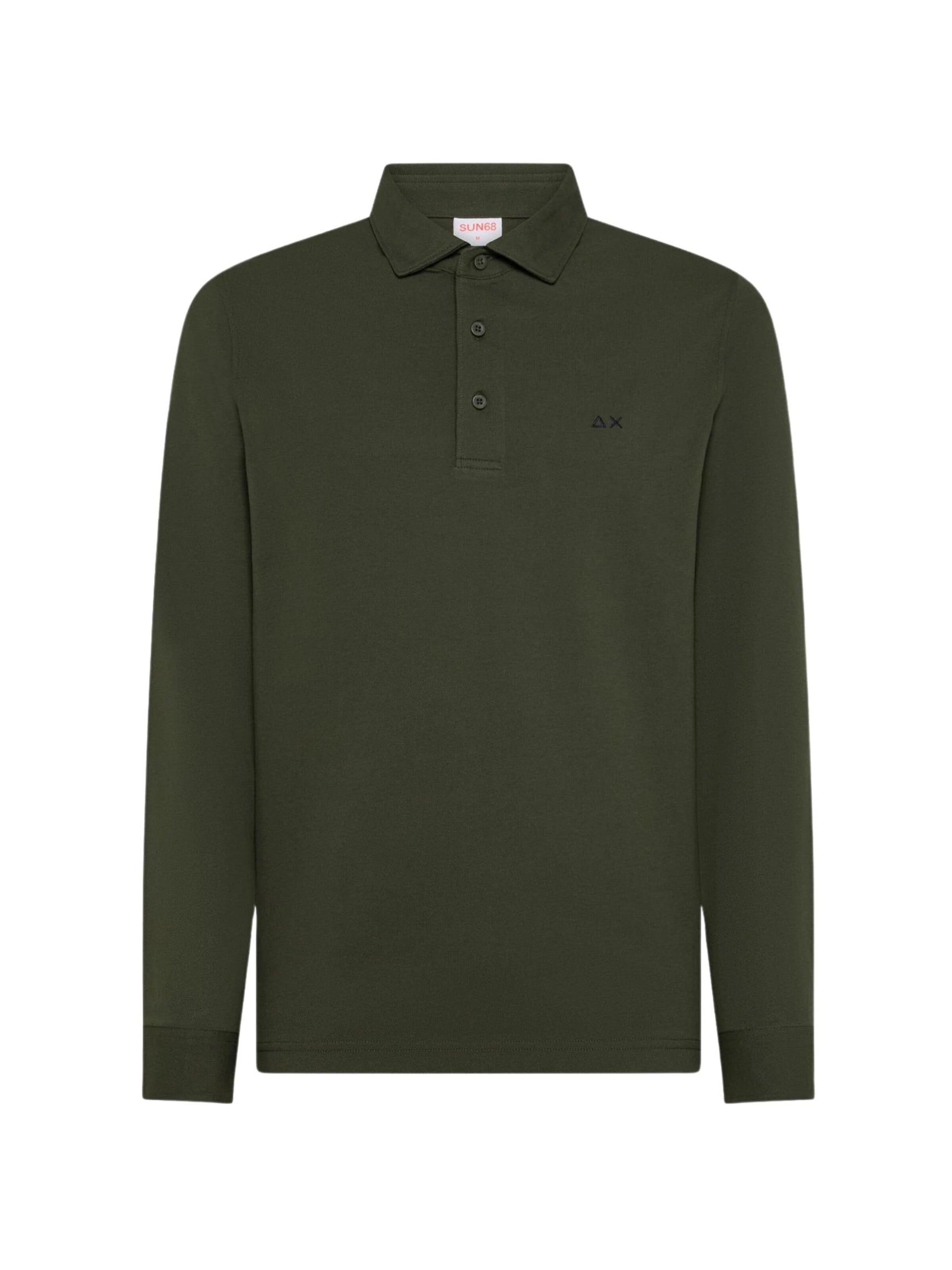 T-Shirt 'A45106' SUN68 en vert : devant