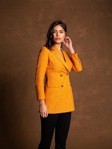 Blazer Vulto en jaune : devant