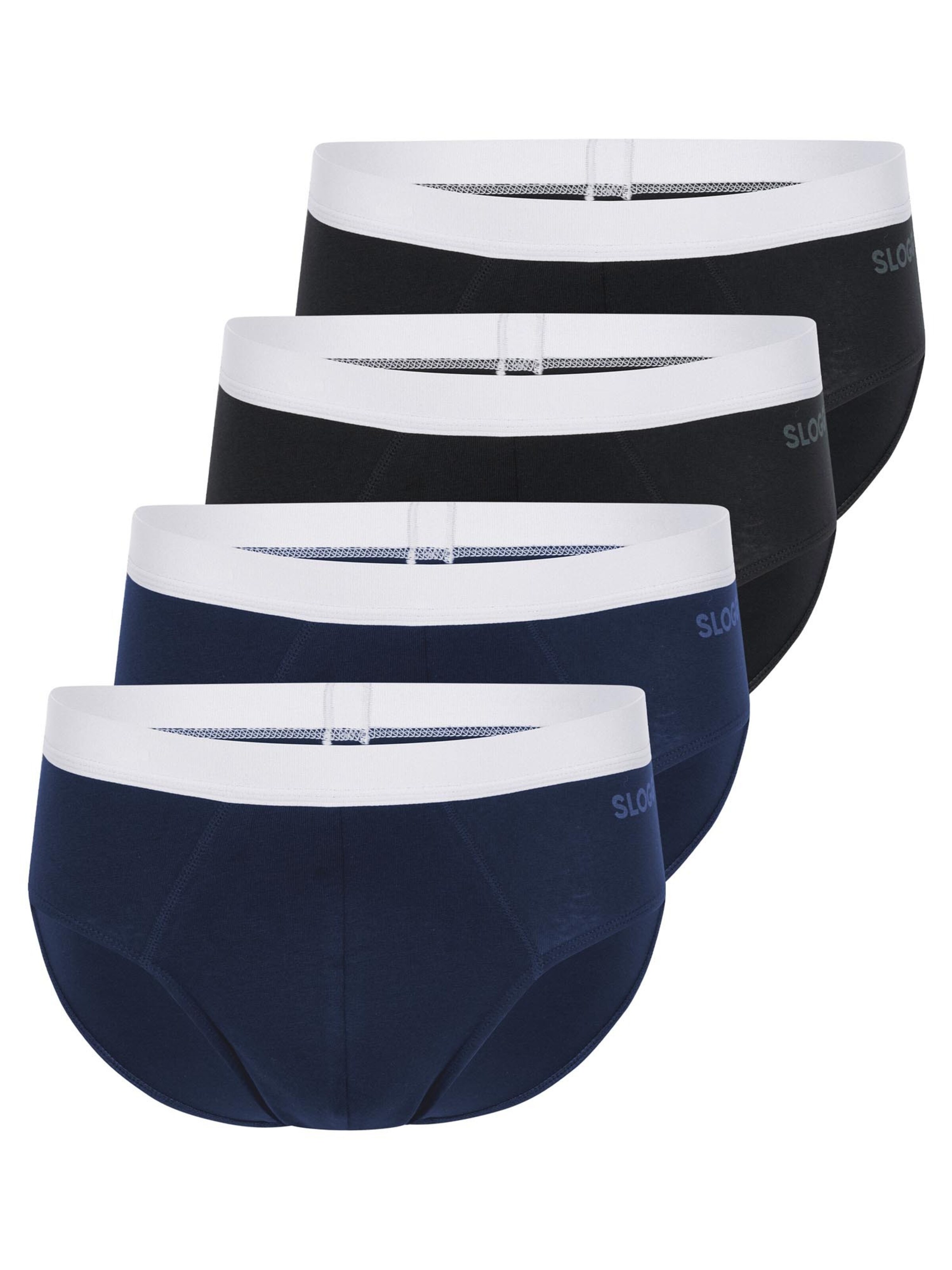 SLOGGI Slip 'men GO ABC 2.0' in Blue: front