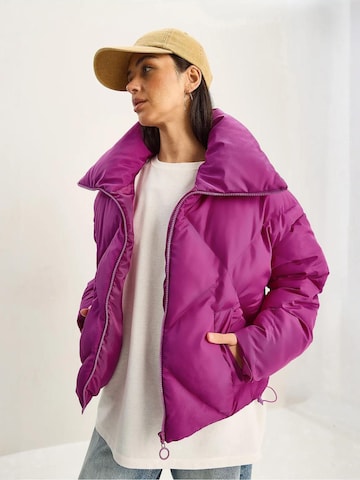 Bianco Lucci - Casaco de inverno em rosa