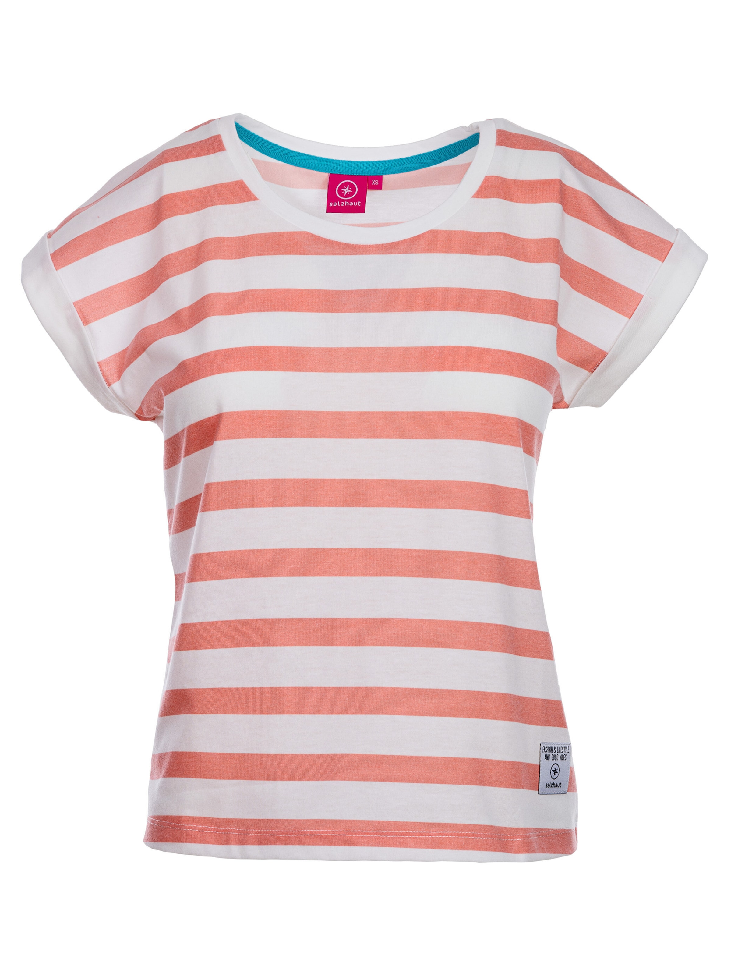 salzhaut Shirt 'Kaukje' in Beige: voorkant