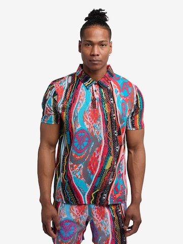 Carlo Colucci Shirt ' DeMajo ' in Gemengde kleuren: voorkant